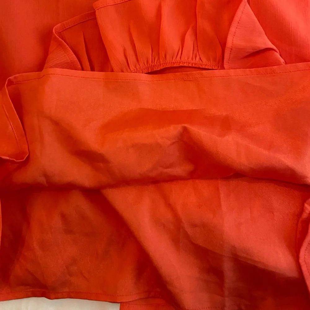 🆕 House of Harlow 1960 x Amari Coral Halter Neck Mini Dress SZ M - Picture 8 of 9